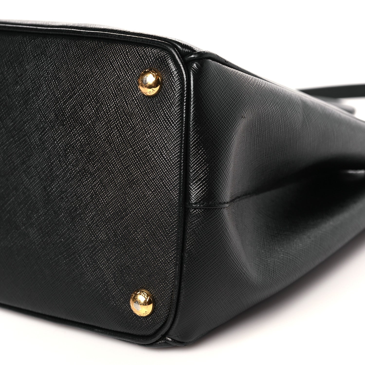 Prada Saffiano Medium Galleria Double Zip Tote Black 9 of 10