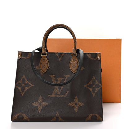 Louis Vuitton Reverse Monogram Giant Onthego MM 10 of 10