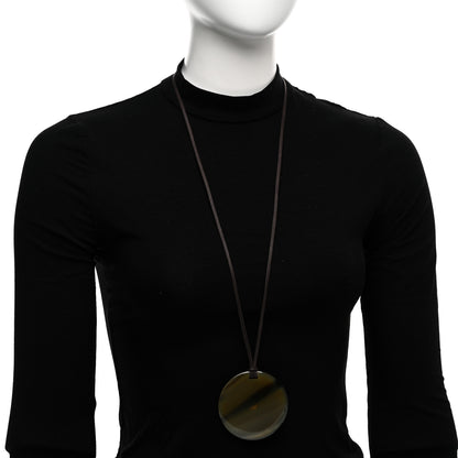 Hermes Buffalo Horn Minimale Necklace 2 of 6