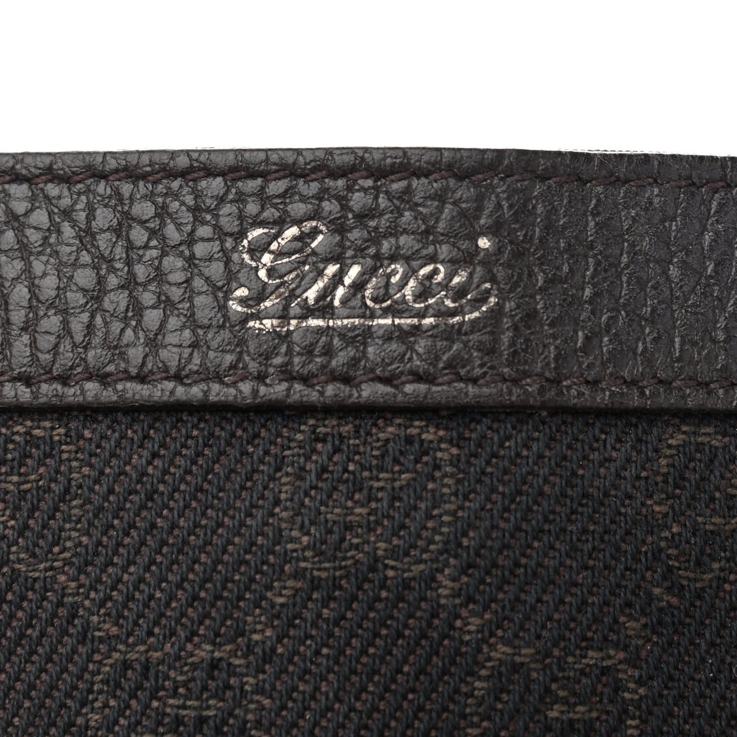 Monogram Medium Abbey Convertible Tote Dark Brown