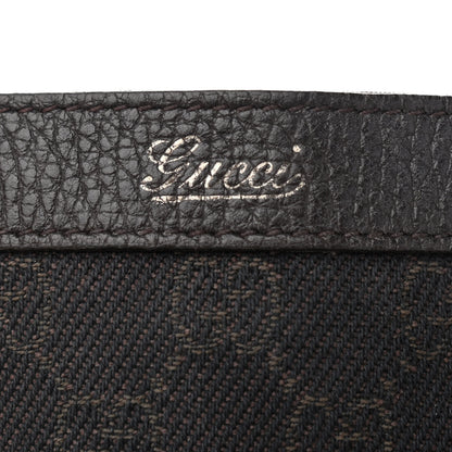 Gucci Monogram Medium Abbey Convertible Tote Dark Brown 10 of 14
