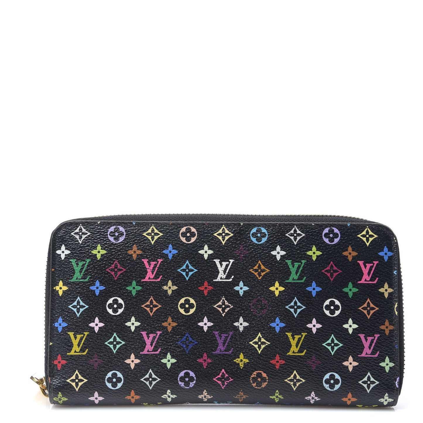 Monogram Multicolor Zippy Wallet Black Grenade