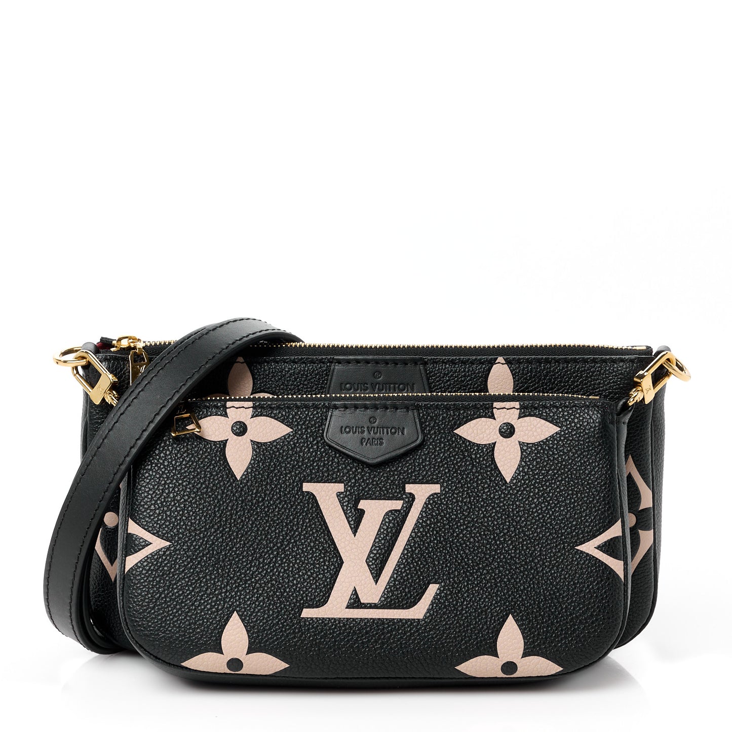 Empreinte Monogram Giant Multi Pochette Accessories Black Beige