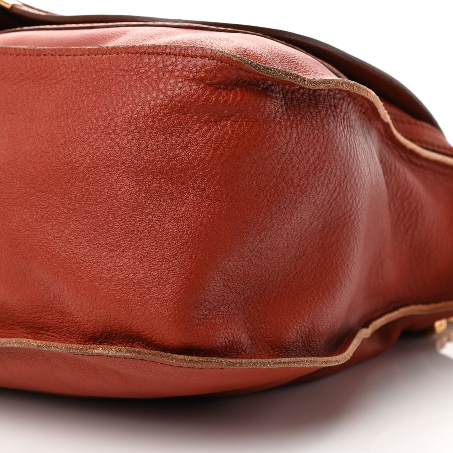 Calfskin Large Marcie Satchel Maple Leaf