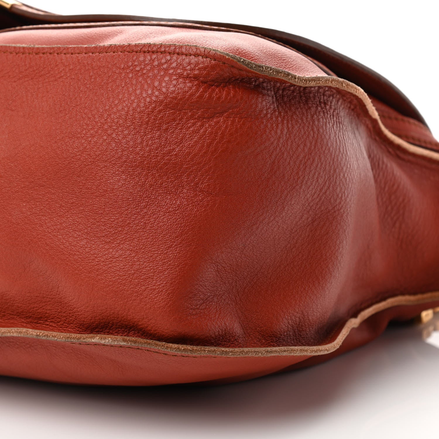Chloe Calfskin Large Marcie Satchel Maple Leaf 9 of 17