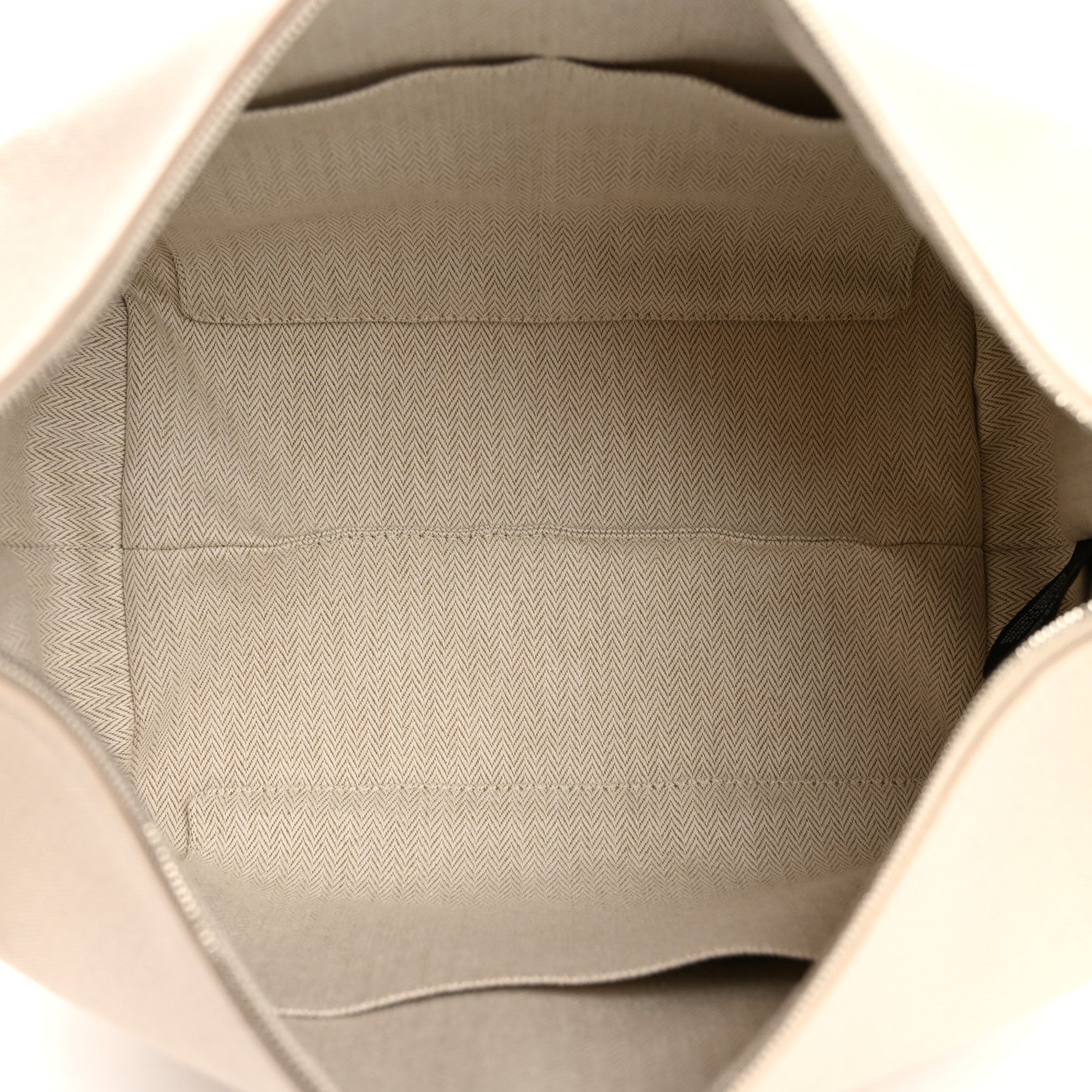 Hermes Canvas Large Bride-A-Brac Pouch Natural 5 of 6