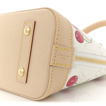 Louis Vuitton LV X TM Monogram Cerises Alma BB White 9 of 10