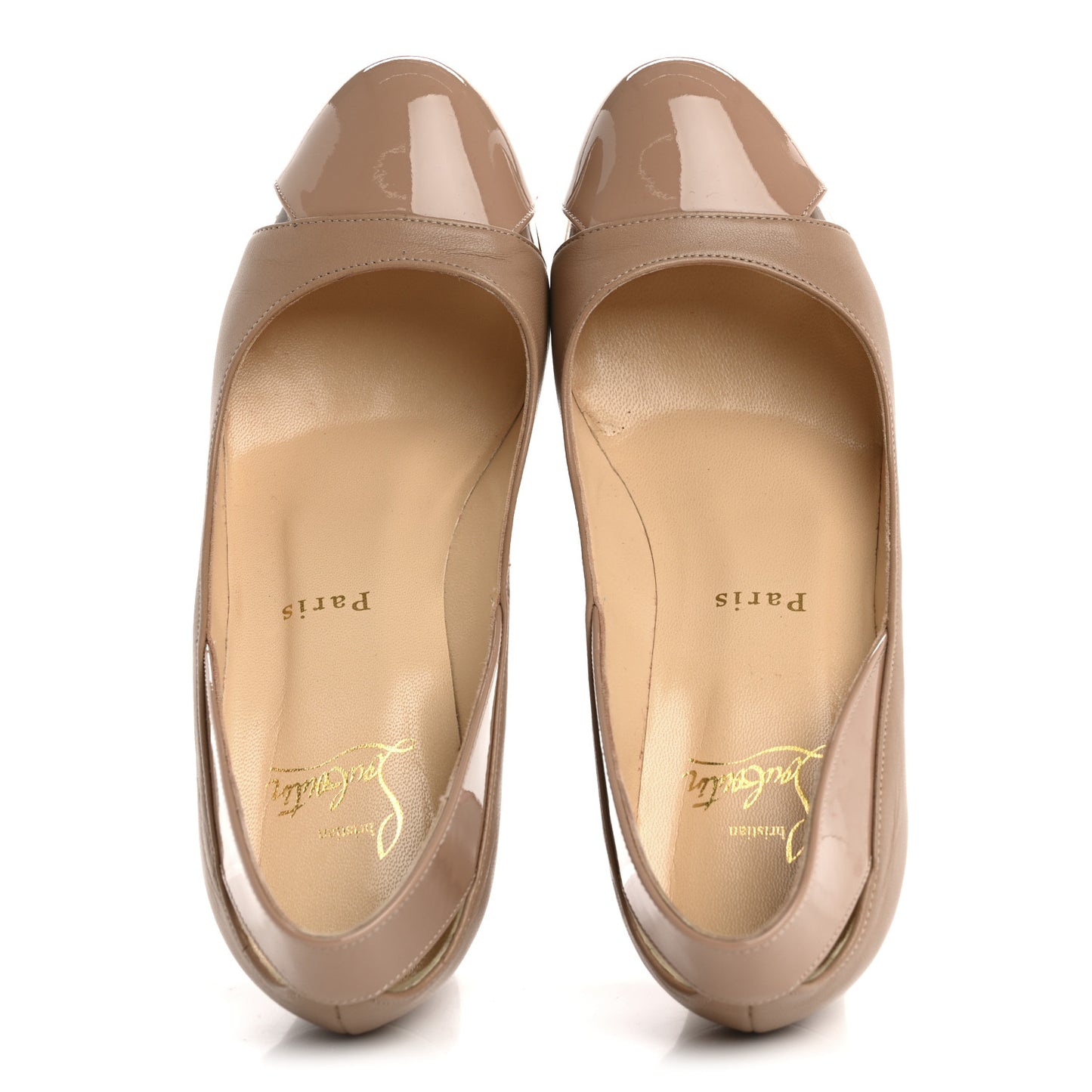 Patent Nappa PVC 70 Pumps 37 Nude