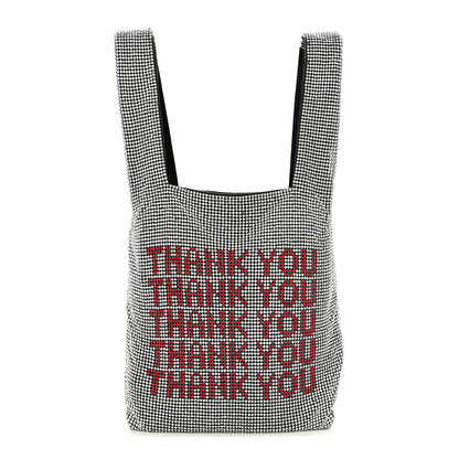 Alexander Wang Crystal Wanglock Mini Shopper Silver 1 of 10