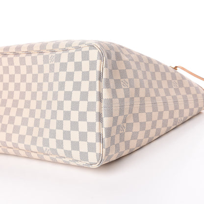 Louis Vuitton Damier Azur Neo Neverfull GM Rose Ballerine 8 of 18