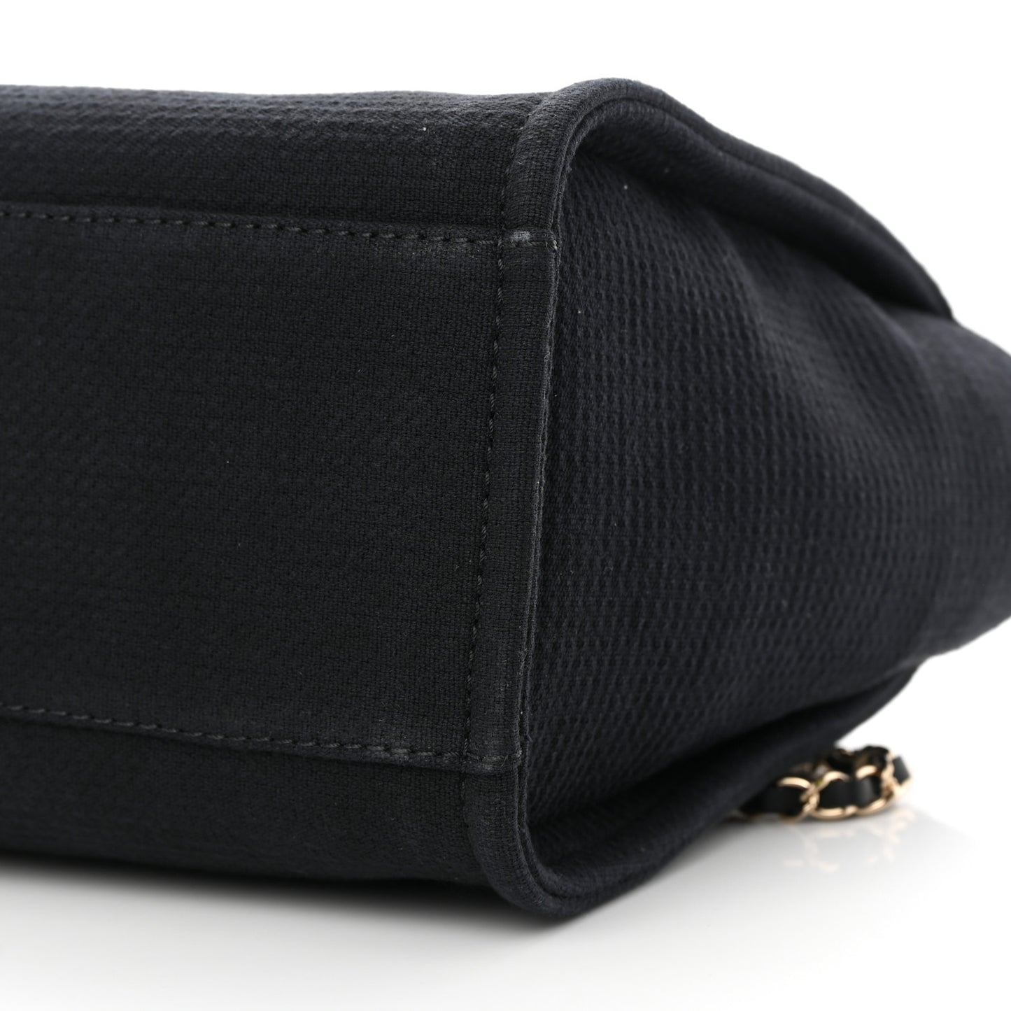Mixed Fibers Small Deauville Tote Black