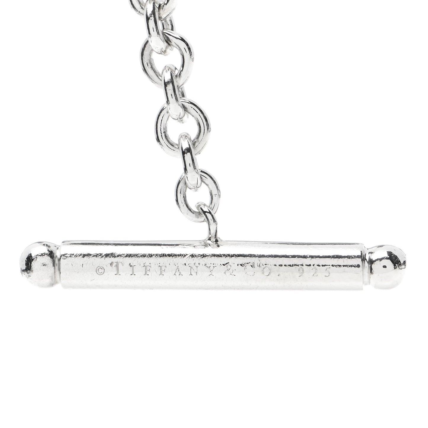 Sterling Silver Black Onyx Bead Toggle Bracelet