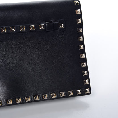 Valentino Garavani Nappa Rockstud Wristlet Clutch Black 13 of 14