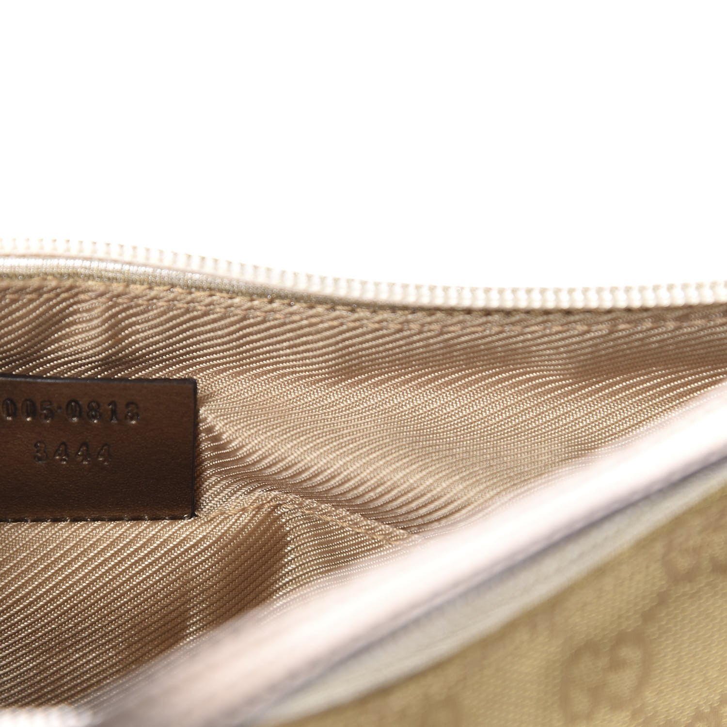 Gucci Monogram Small Shoulder Bag Pewter 10 of 11
