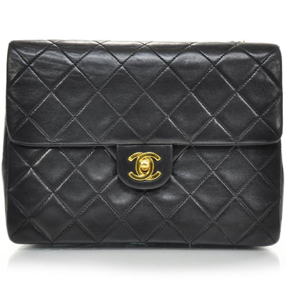 Chanel Lambskin Quilted Mini Flap Black 1 of 10