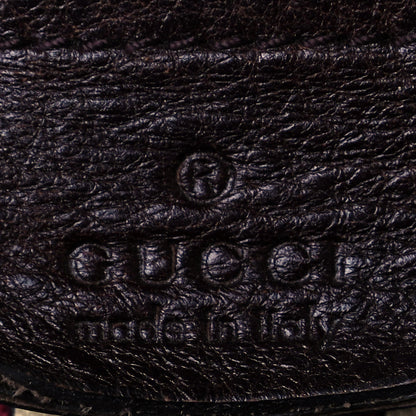 Gucci Calfskin Guccissima Trim Large Signoria Hobo Dark Brown 7 of 18