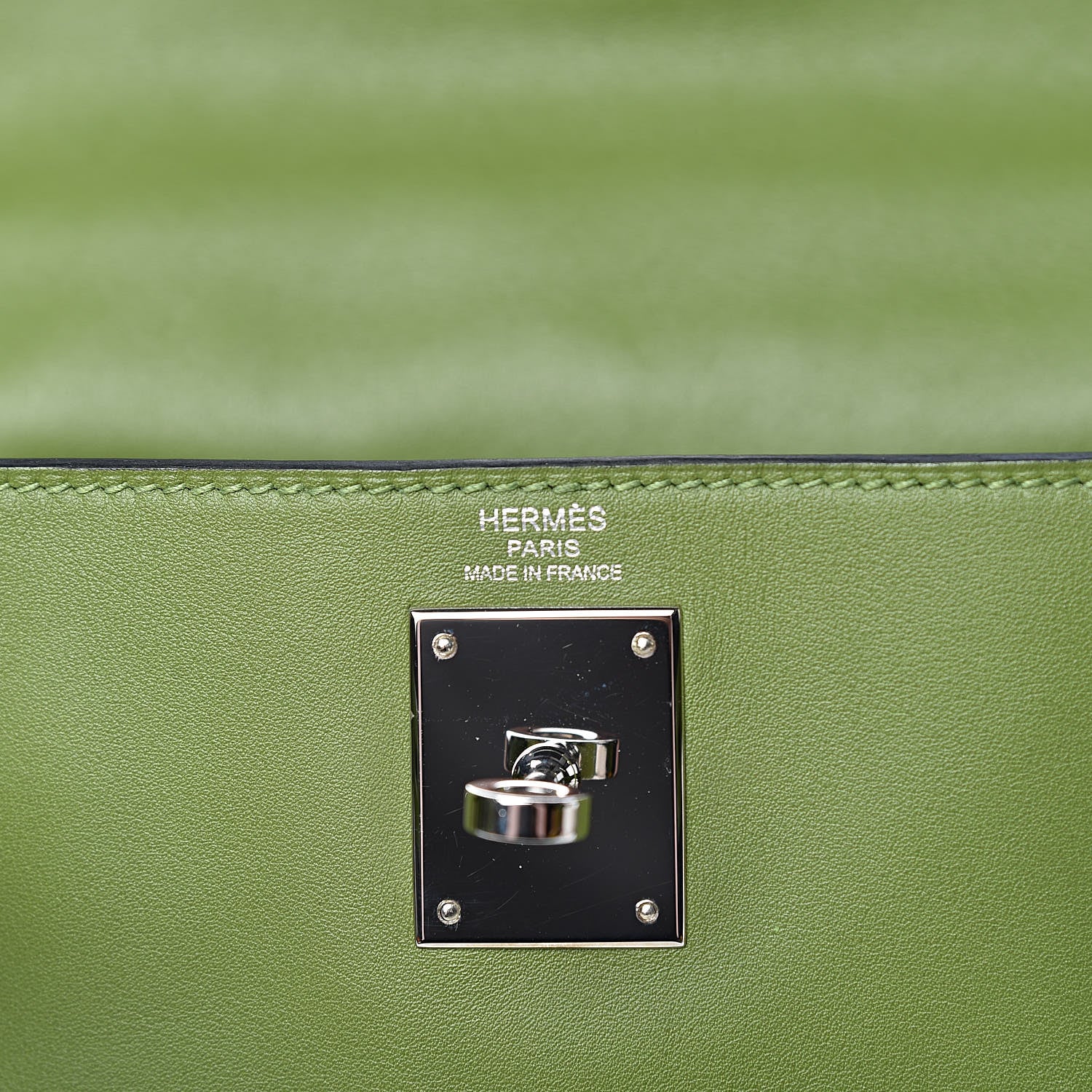 Hermes Swift Kelly Retourne 28 Pelouse 6 of 13