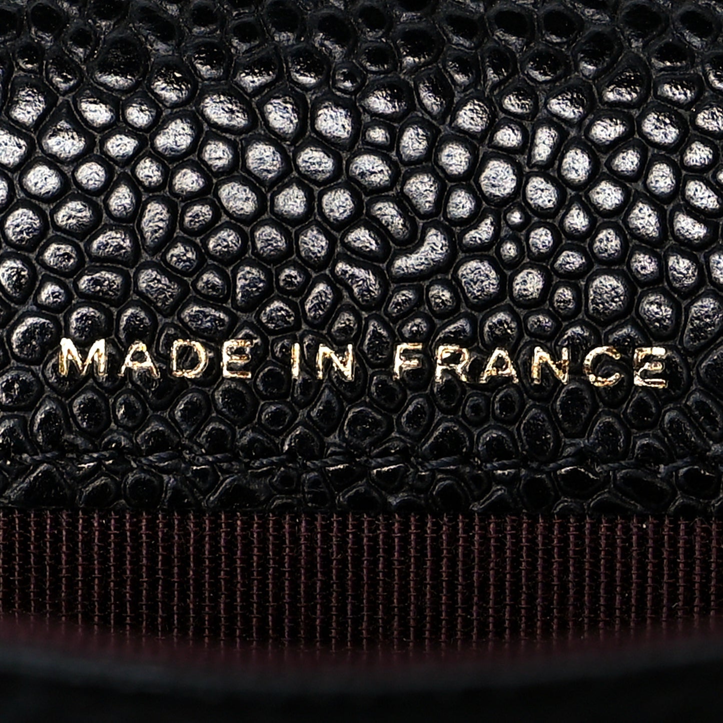 Caviar Quilted Flap Card Holder Wallet Black