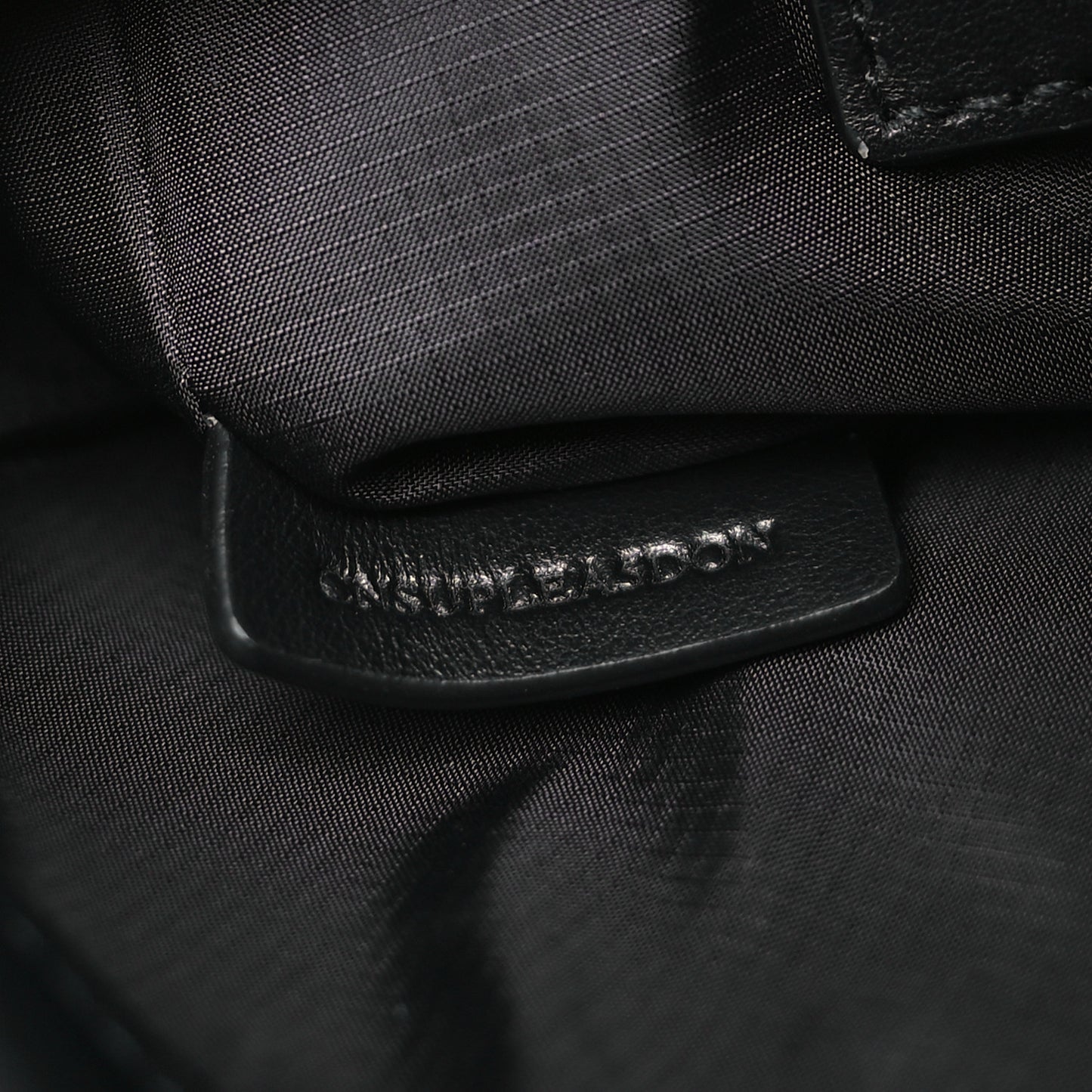 Nylon Murray Sling Bag Black