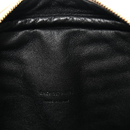 Saint Laurent Grain De Poudre Matelasse Monogram Mini Lou Camera Bag Crema Soft 7 of 10