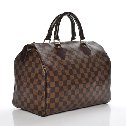 Louis Vuitton Damier Ebene Speedy 30 3 of 8