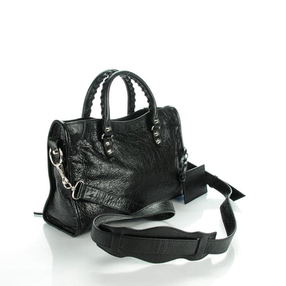 Balenciaga Agneau Classic Silver Hardware S City Black 3 of 8