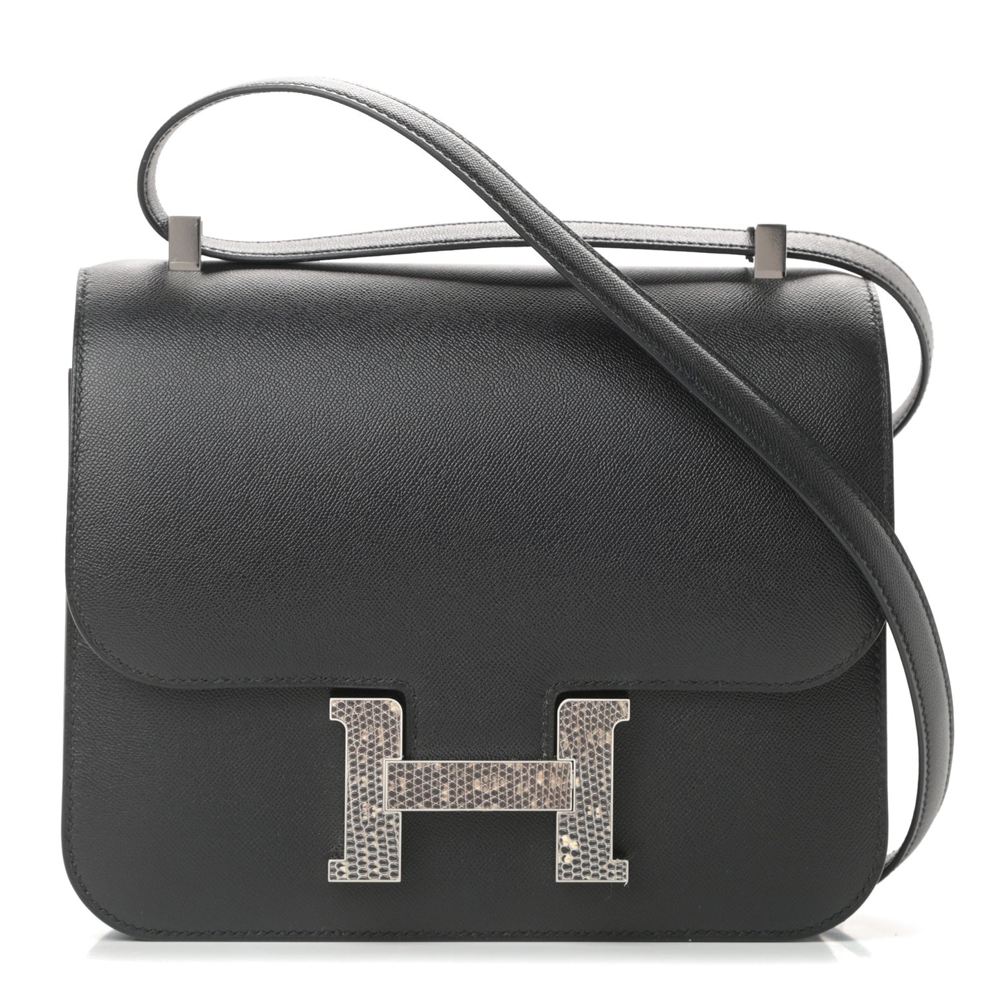 Grained Monsieur Lizard Constance 24 Black Ombre