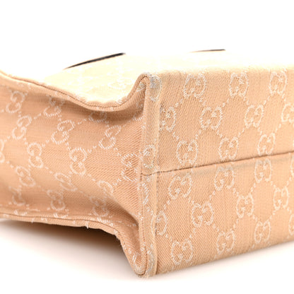 Gucci Denim Ophidia GG Monogram Tote Medium Light Beige 10 of 11