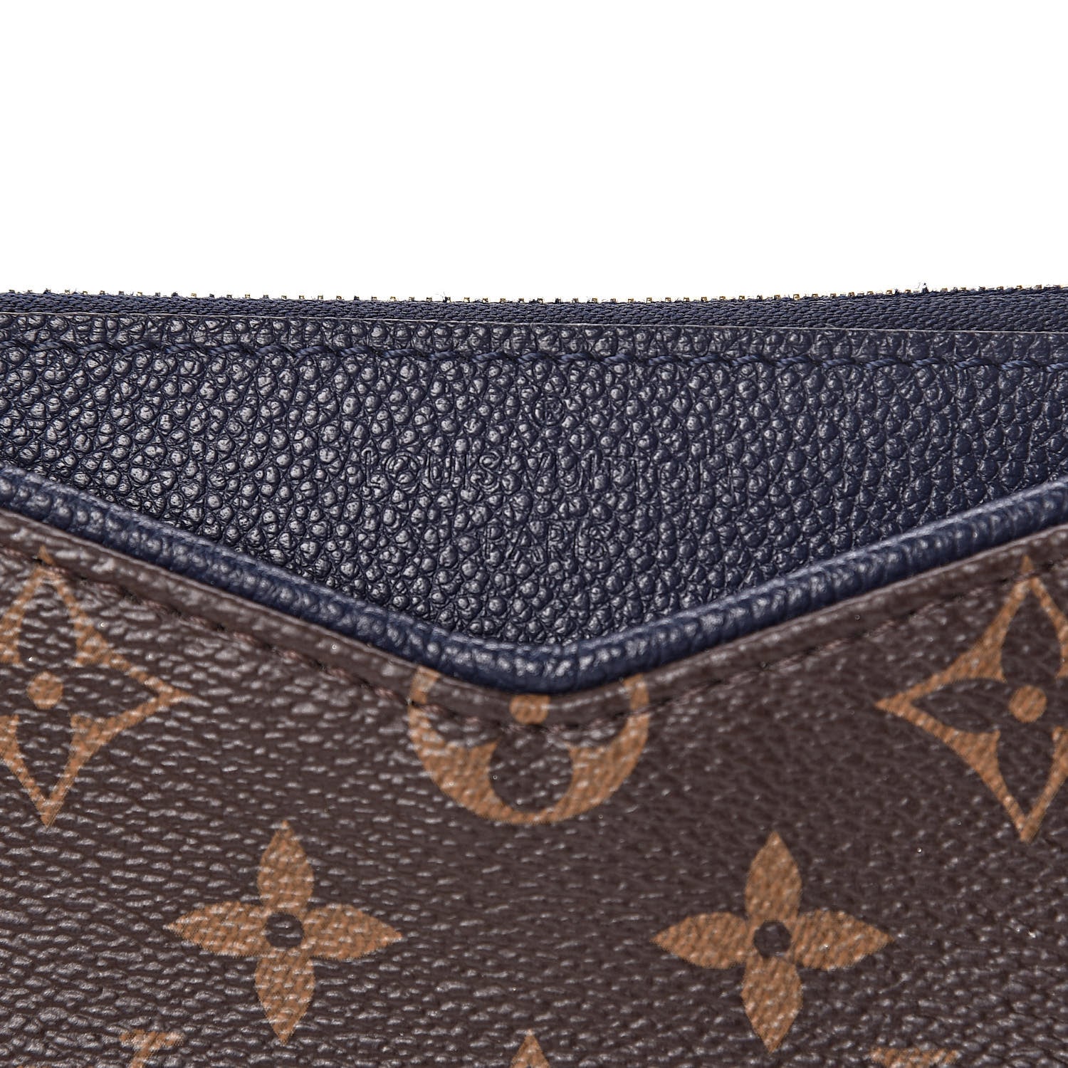 Louis Vuitton Monogram Pallas Clutch Blue Marine 8 of 12
