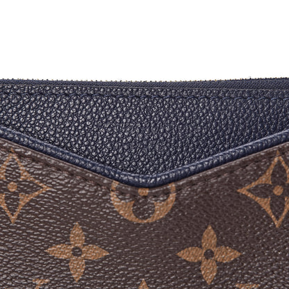 Louis Vuitton Monogram Pallas Clutch Blue Marine 8 of 12