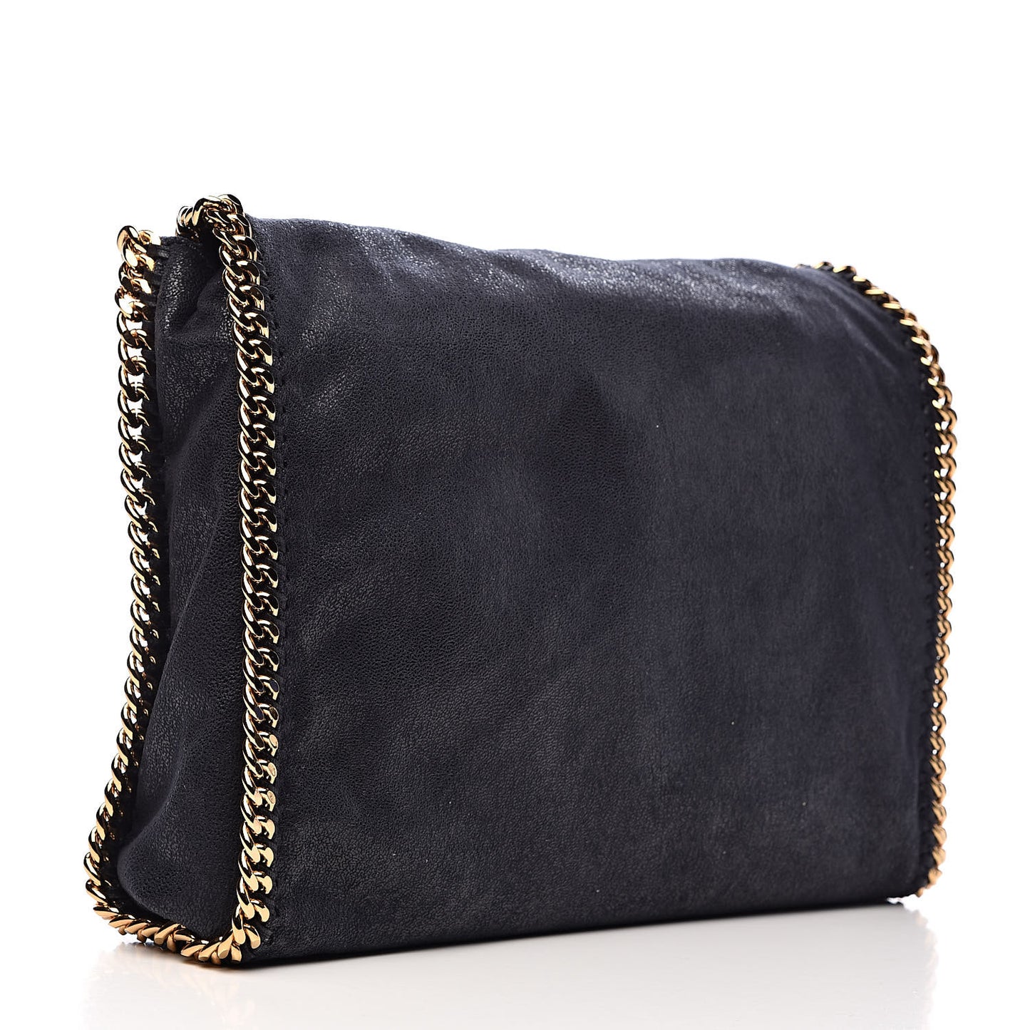 Shaggy Deer Small Falabella Tote Navy