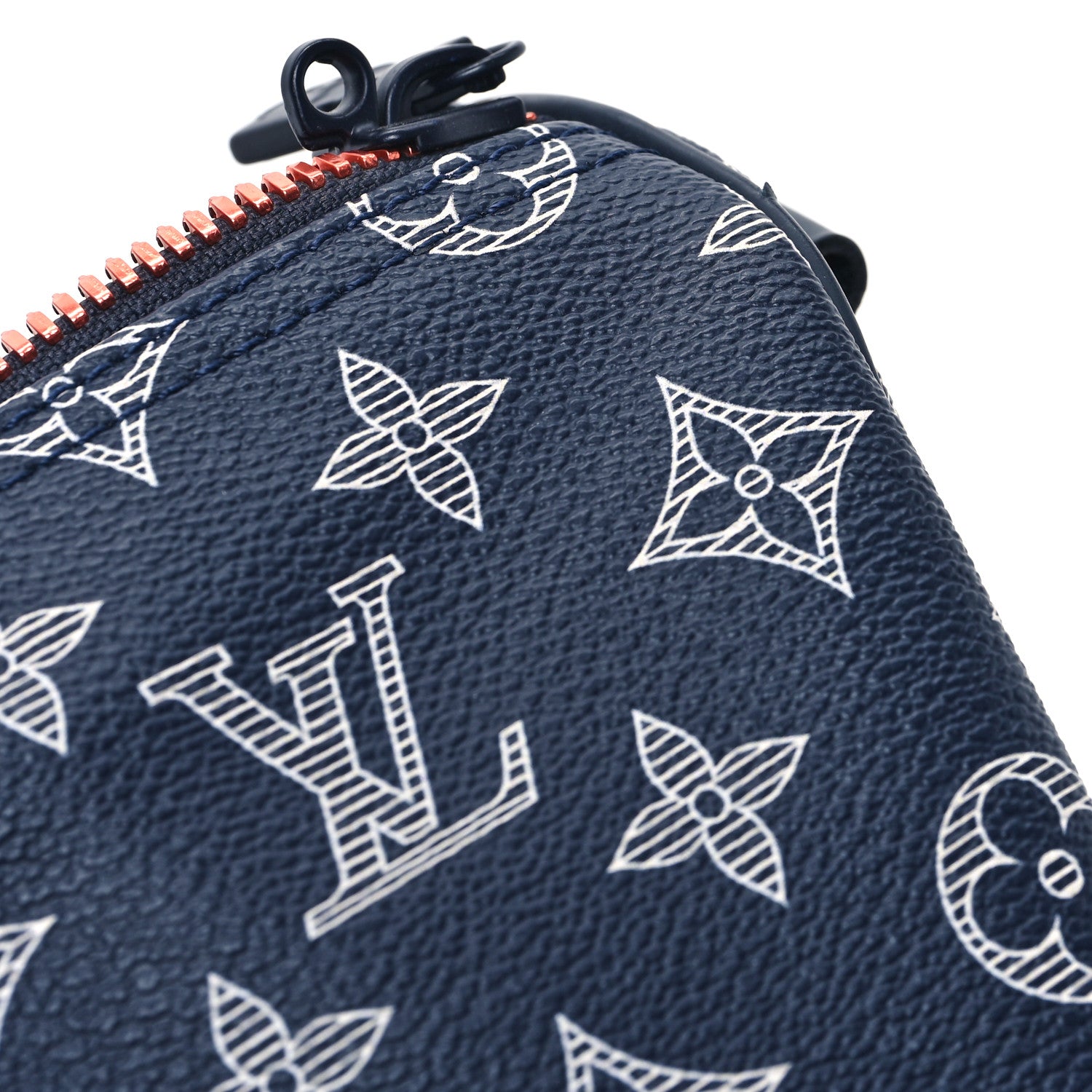 Louis Vuitton Monogram Upside Down Keepall Bandouliere 50 Ink 11 of 11