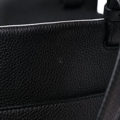 Salvatore Ferragamo Grained Calfskin Bitter Pocket Tote Black 14 of 15