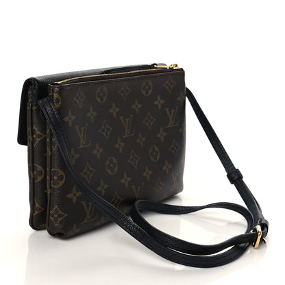 Louis Vuitton Monogram Twice Pochette Black 3 of 10
