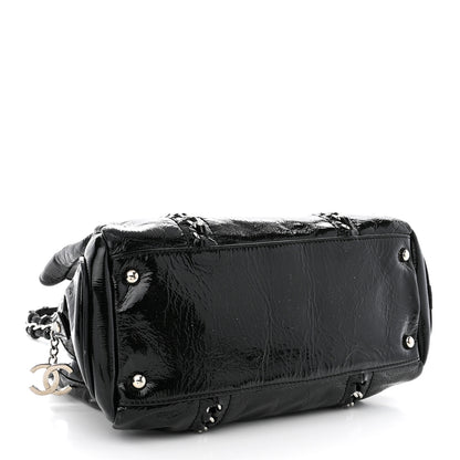 Chanel Patent Calfskin Small Luxe Ligne Tote Black 4 of 15