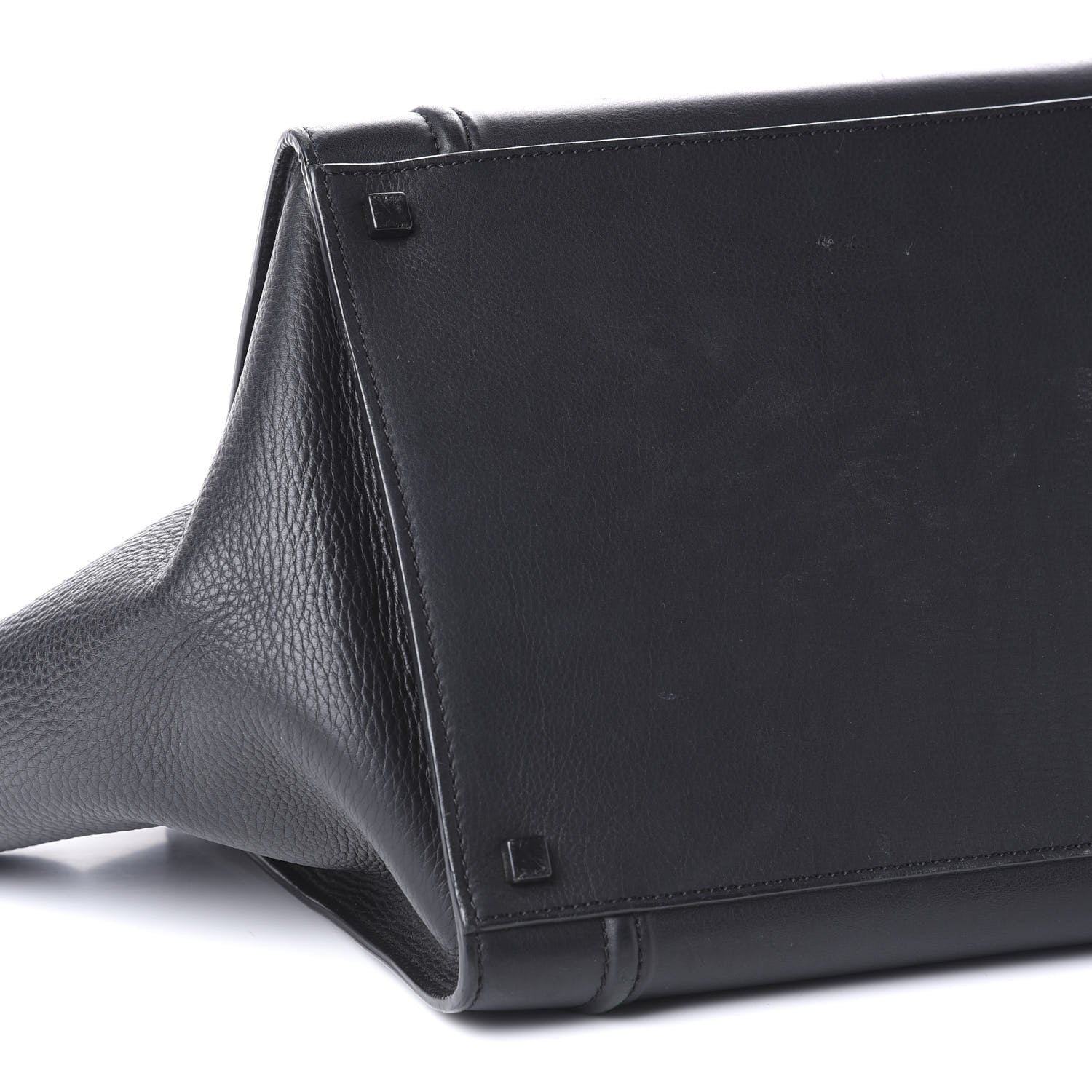 Celine Supple Calfskin Medium Phantom Luggage Black 7 of 10
