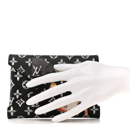 Louis Vuitton Catogram Medium Kirigami Pochette Black 2 of 8