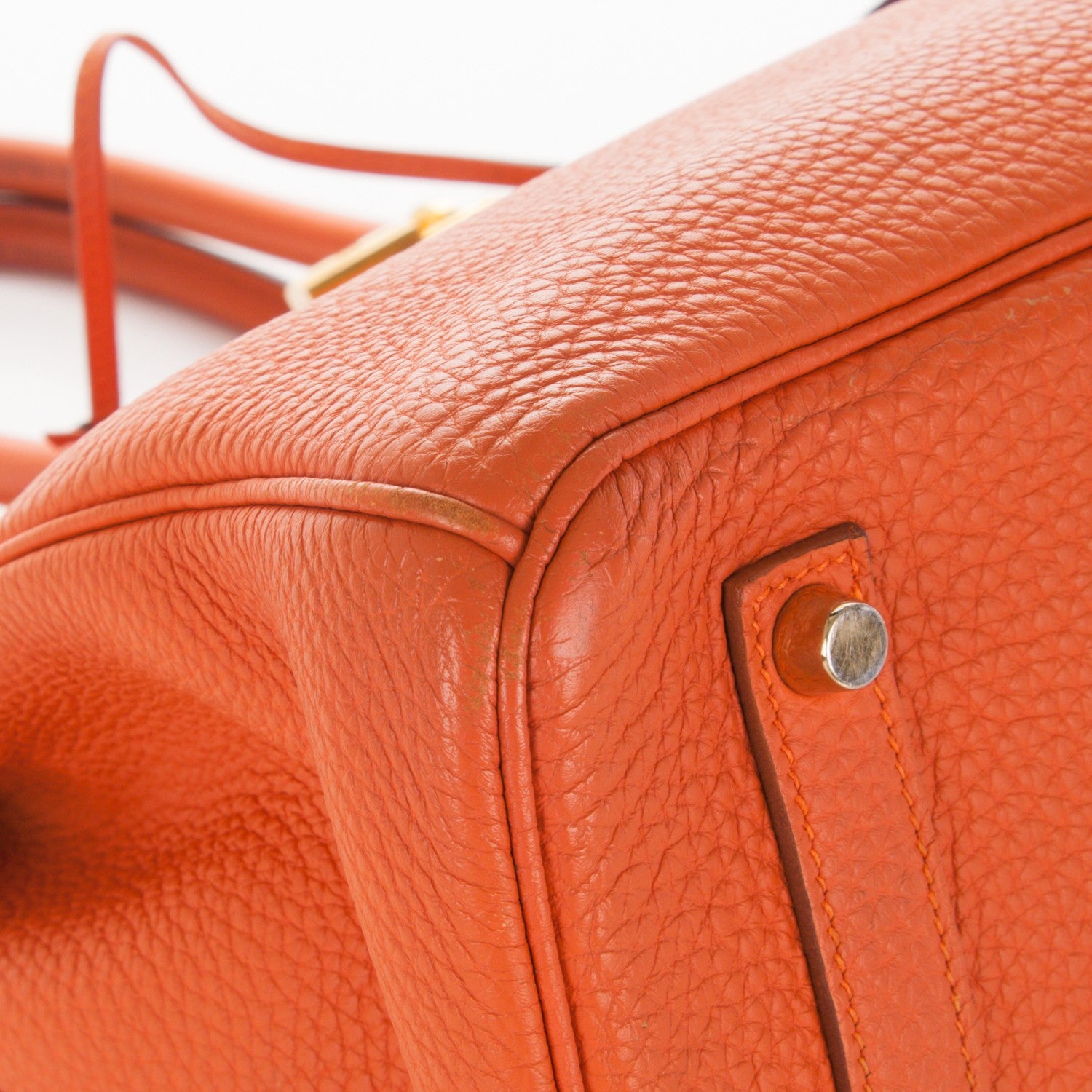 Hermes Togo Birkin 35 Orange 19 of 26