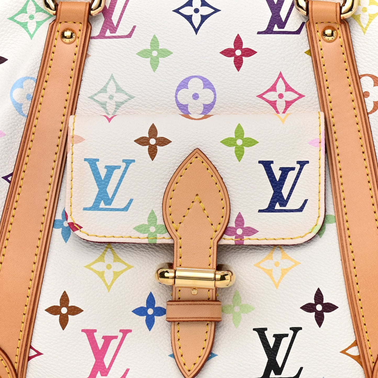 Monogram Multicolor Priscilla White