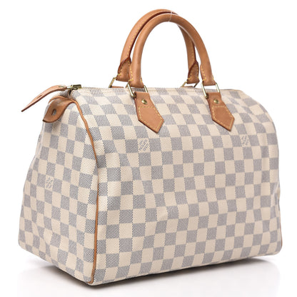 Louis Vuitton Damier Azur Speedy 30 3 of 16