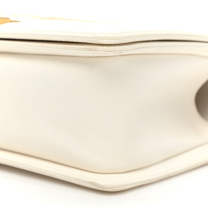 Chanel Snakeskin Medium Boy Flap White 8 of 19