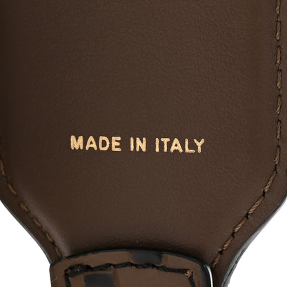 Fendi Vitello Century Bi-Color FF 1974 Embossed Strap You Maya Black 4 of 5