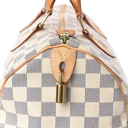 Louis Vuitton Damier Azur Speedy 30 23 of 25