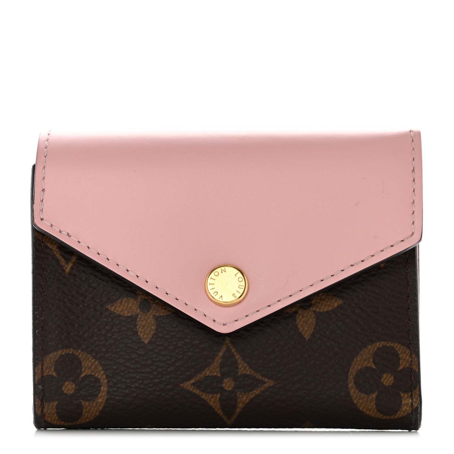 Louis Vuitton Monogram Zoe Wallet Rose Ballerine 1 of 10