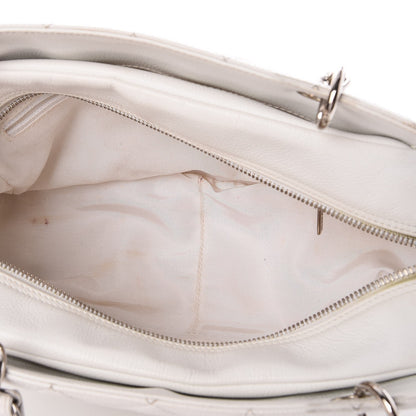 Chanel Caviar Quilted Petit Timeless Tote PTT White 5 of 15