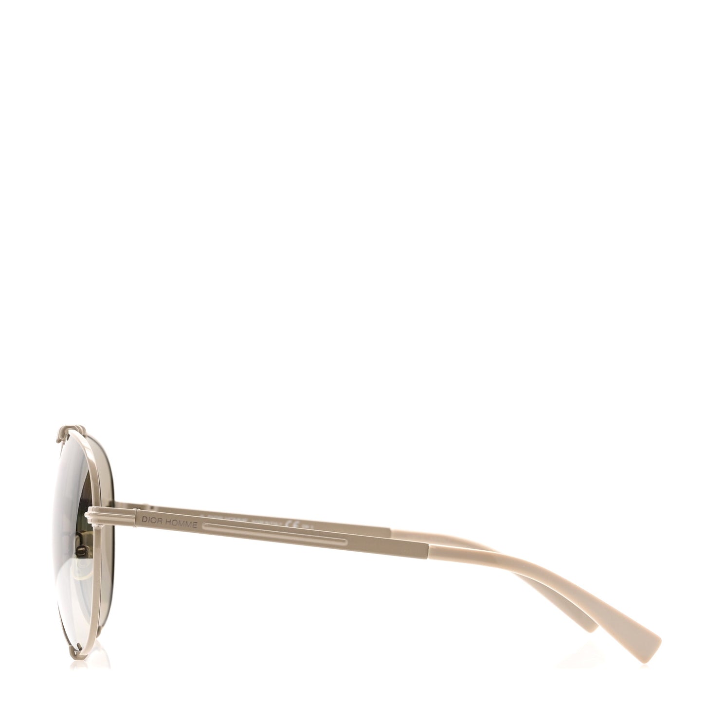 Homme Mens Aviator Sunglasses 5T2SS Light Grey