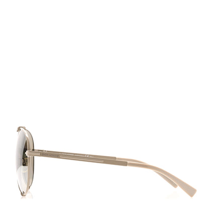 Christian Dior Homme Mens Aviator Sunglasses 5T2SS Light Grey 3 of 7