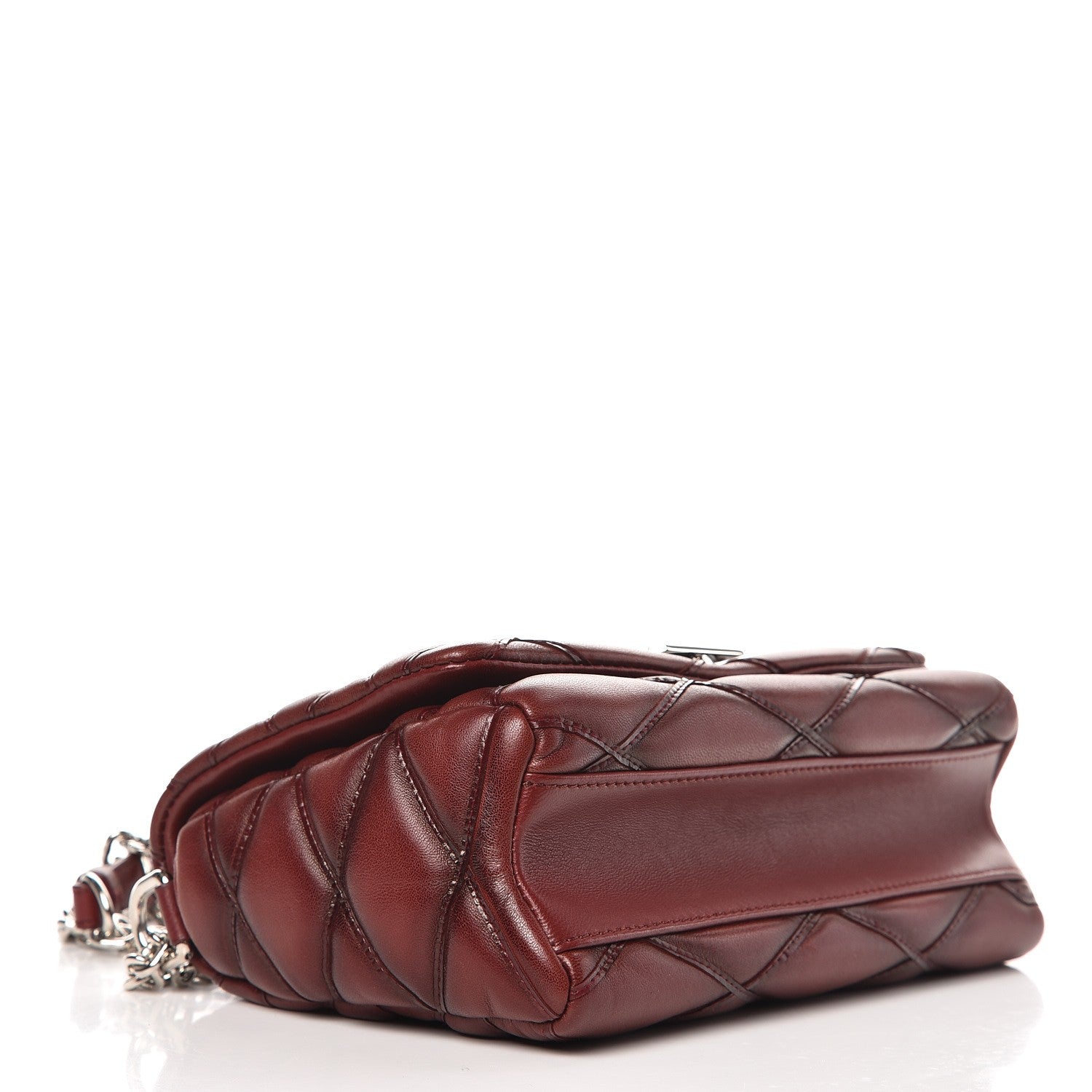 Louis Vuitton Lambskin Malletage GO-14 PM Bordeaux 5 of 7