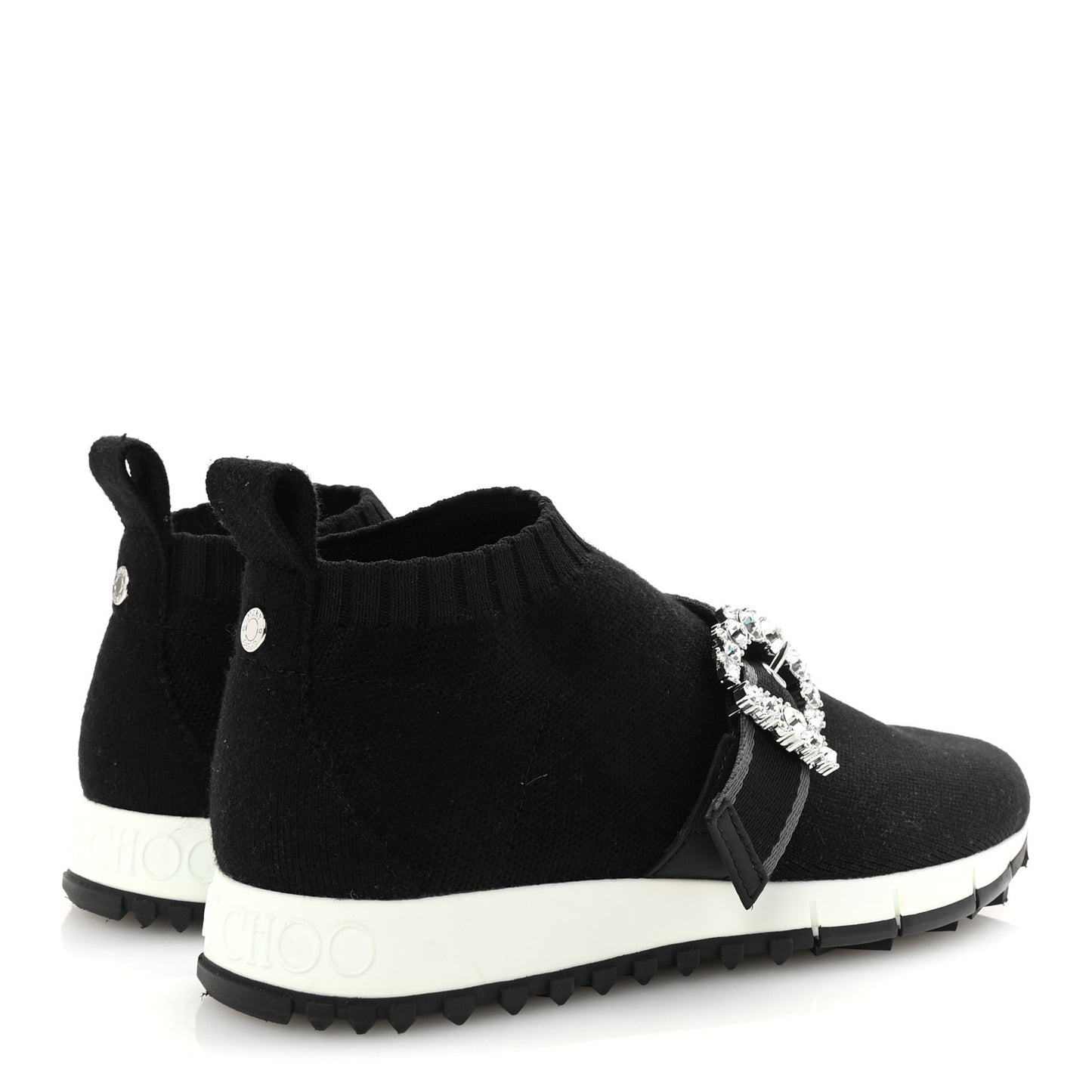 Knit Crystal Cheri Oakland Sneaker 37 Black