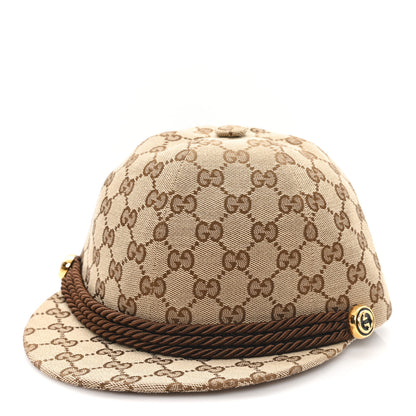 Gucci Monogram Torchon Ambassador Lady Cap M Beige Ebony Testa di Moro 1 of 11